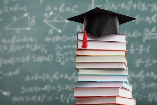 Undergraduate College Students Studying